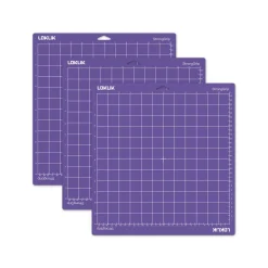 LOKLIK - Cutting Mat - Strong Grip - Purple - 3-pack - 35.5 x 33cm