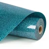LOKLIK - Heat Transfer Vinyl - 30.5cmx 90cm - Glitter Light Blue