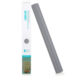 LOKLIK - Permanent Adhesive Vinyl - 30.5cm x 180cm - Matte Light Grey