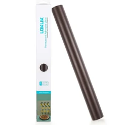 LOKLIK - Permanent Adhesive Vinyl - 30.5cm x 180cm - Matte Dark Coffee