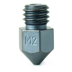 Micro Swiss - M2 Hardened High Speed Steel Nozzle - MK8 (CR10 - Ender - Tornado - MakerBot) (Pick a Size)