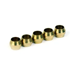 Micro Swiss - Spare Brass Compression Sleeves - 4mm - CR-6 SE - 5pcs