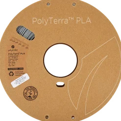 Polymaker - PolyTerra PLA - Fossil Grey - 1.75mm - 1kg