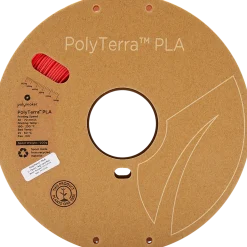 Polymaker - PolyTerra PLA - Lava Red - 1.75mm - 1kg