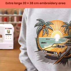 PooLin - EOC07 - Embroidery Machine / Broderimaskine