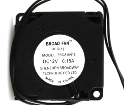 Raise3D - Left Extruder Model - Cooler Fan/Blæser - E2