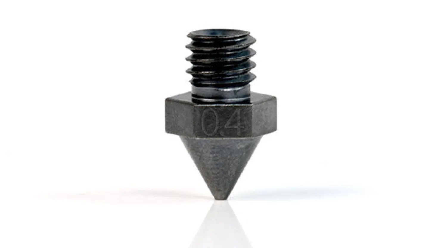 Raise3D - Steel Nozzle with WS2 Coating - 0.4mm - Pro2/Pro3 Series - 1pcs