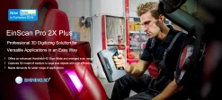 Shining3D - Einscan PRO 2X - Model 2019 3D Scanner