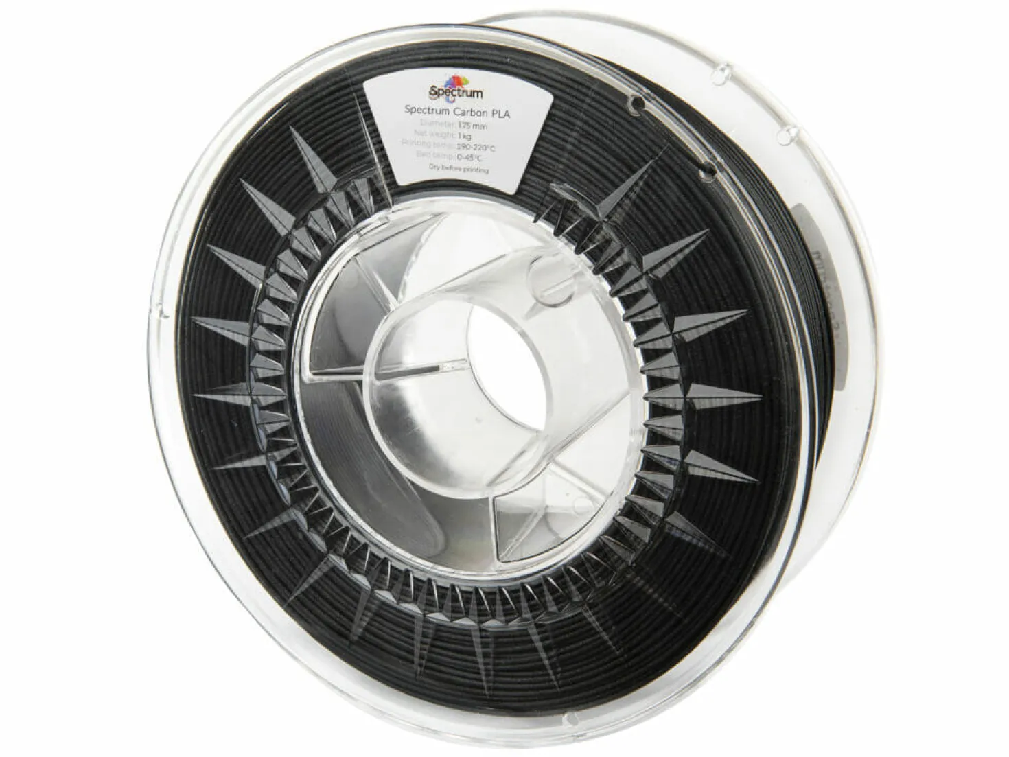 Spectrum - PLA Carbon - Black - 1.75mm - 1kg