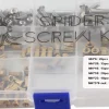 SpiderScrew Kit with Knurls - M4 - 80 pcs
