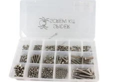 SpiderScrew Mixed Kit with Nuts - M3-M4-M5-M6 - 160 pcs