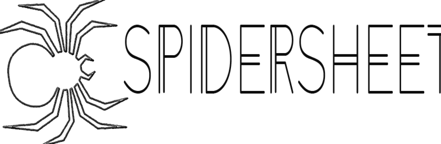 SpiderSheet - Ex D600 - KAN SKÆRES MINDRE MED EN HOBBYKNIV - 610x640mm