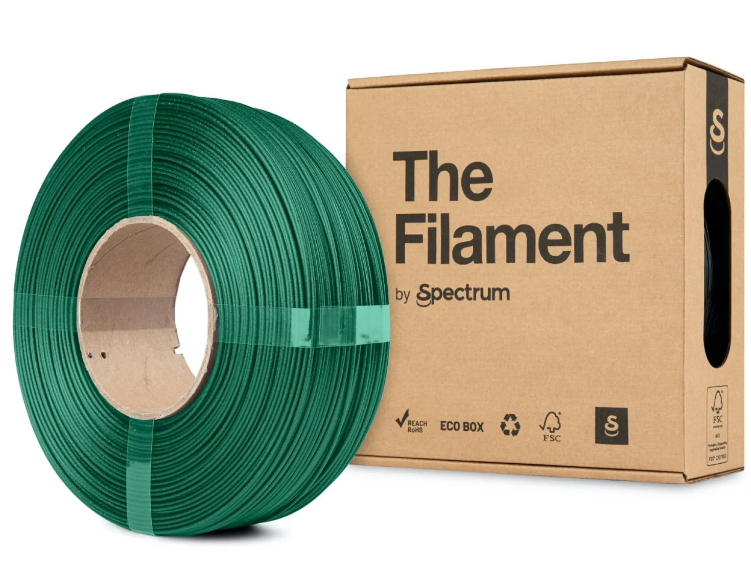 The Filament - PETG CF - Green - 1.75mm - 1kg - Refill