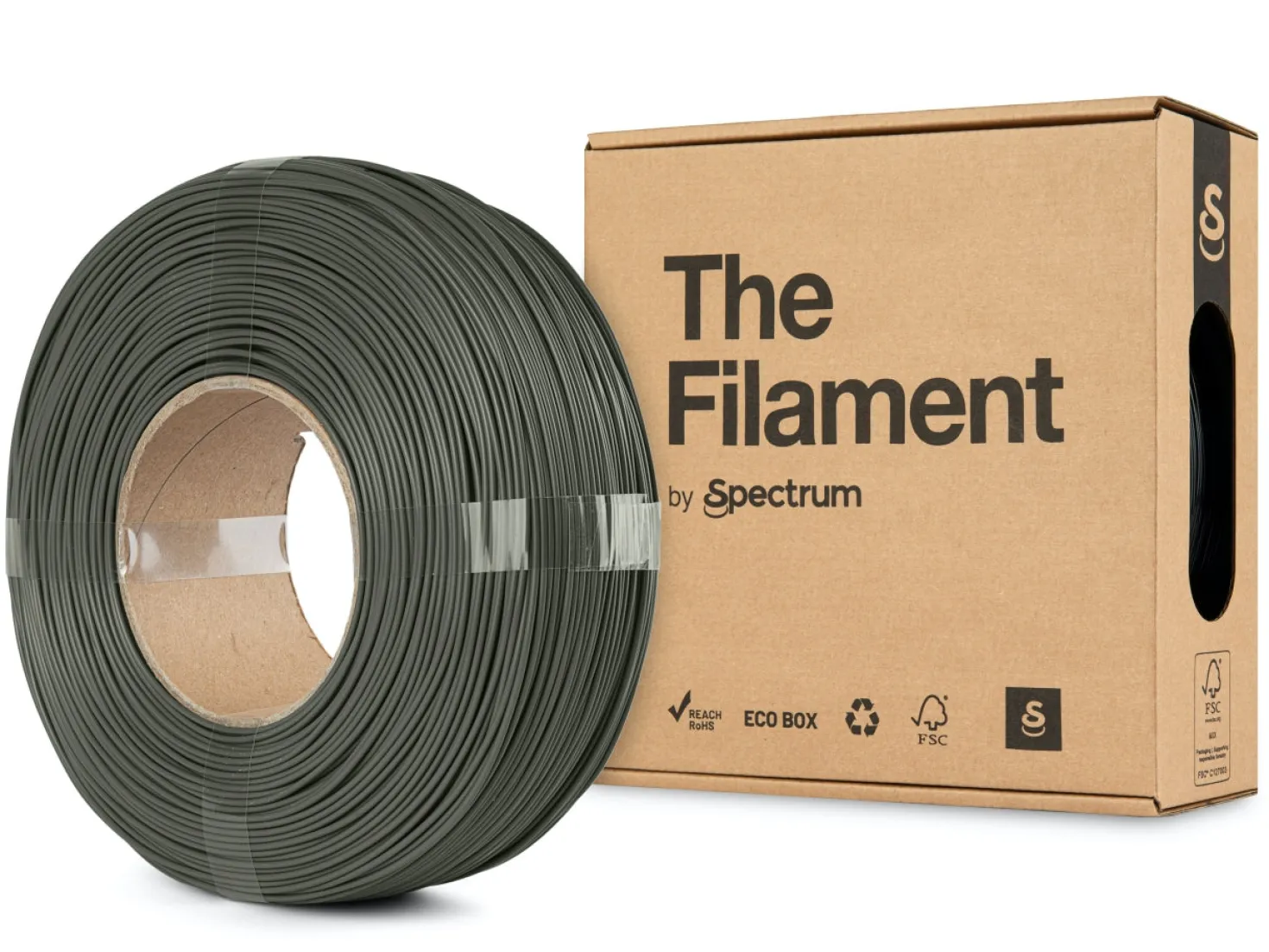 The Filament - PLA High Speed - Moss Grey - 1.75mm - 1kg - Refill