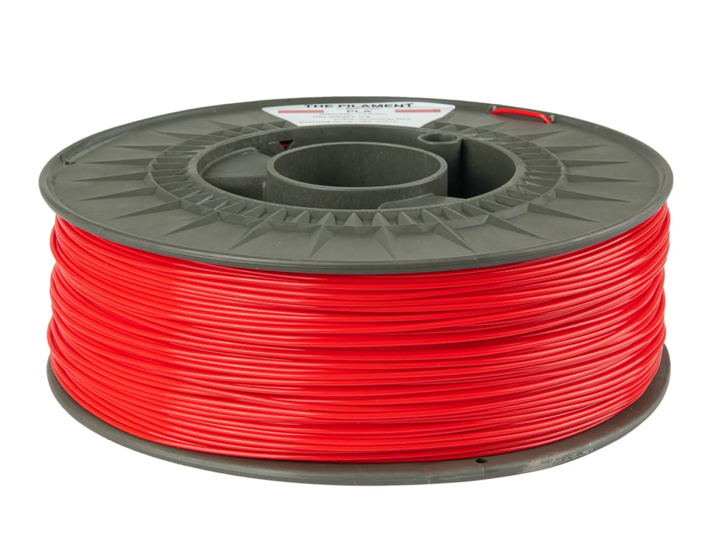 The Filament - PLA - Technical Red - 1.75mm - 1kg
