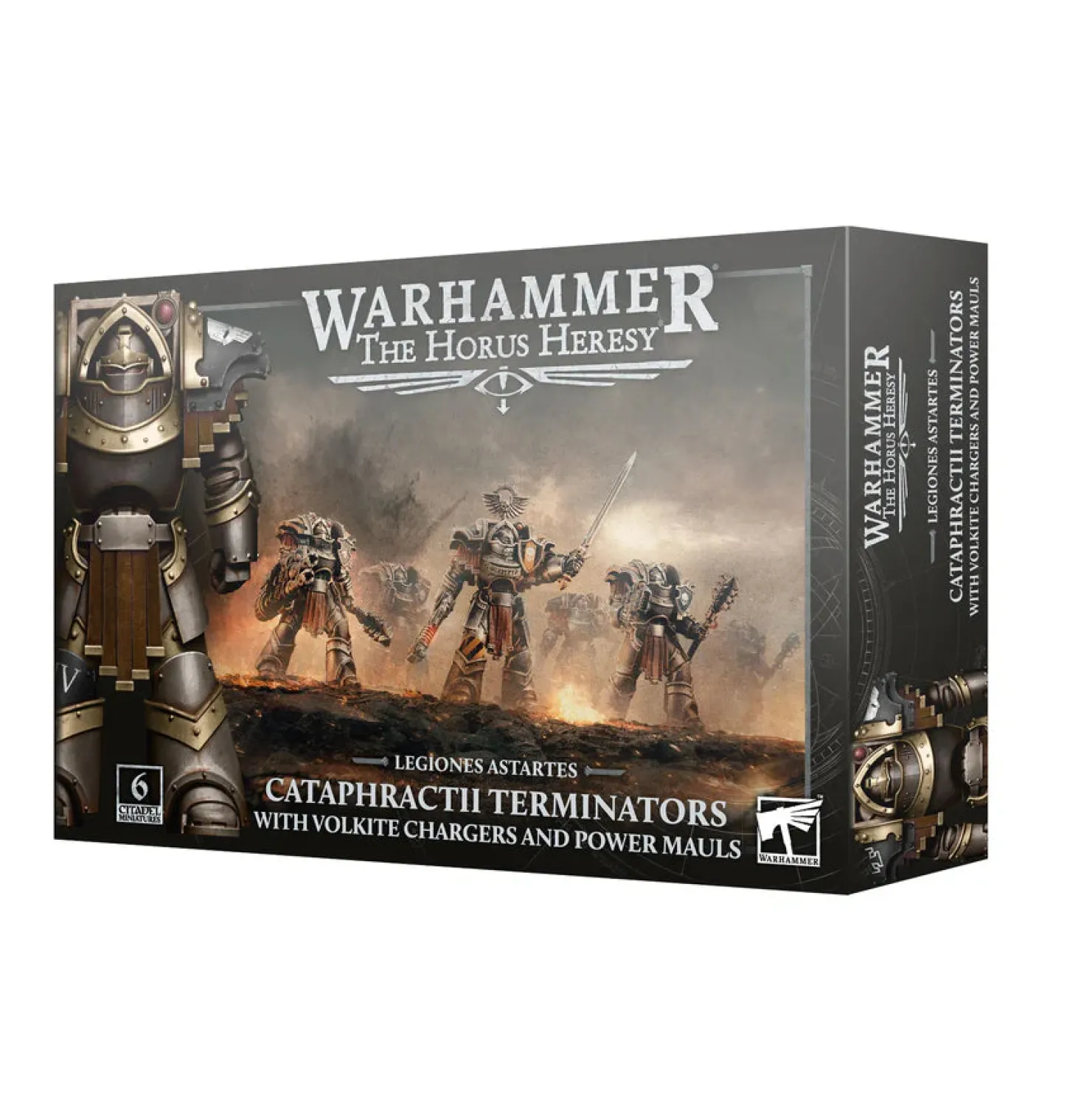 The Horus Heresy: Cataphractii Terminators with Power Mauls