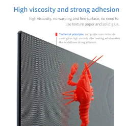 (UDGÅR) - Creality 3D - Carborundum Glass Plate - CR-6 MAX - 420x430mm