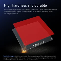 (UDGÅR) - Creality 3D - Carborundum Glass Plate - CR-6 MAX - 420x430mm