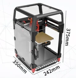 (UDGÅR) - Fysetc - Voron V0.1 (KIT) - 100x100x100mm