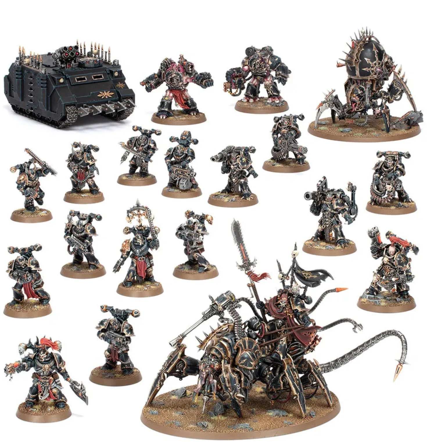 Warhammer 40k: Chaos Space Marines - Hellforged Warband - Battleforce