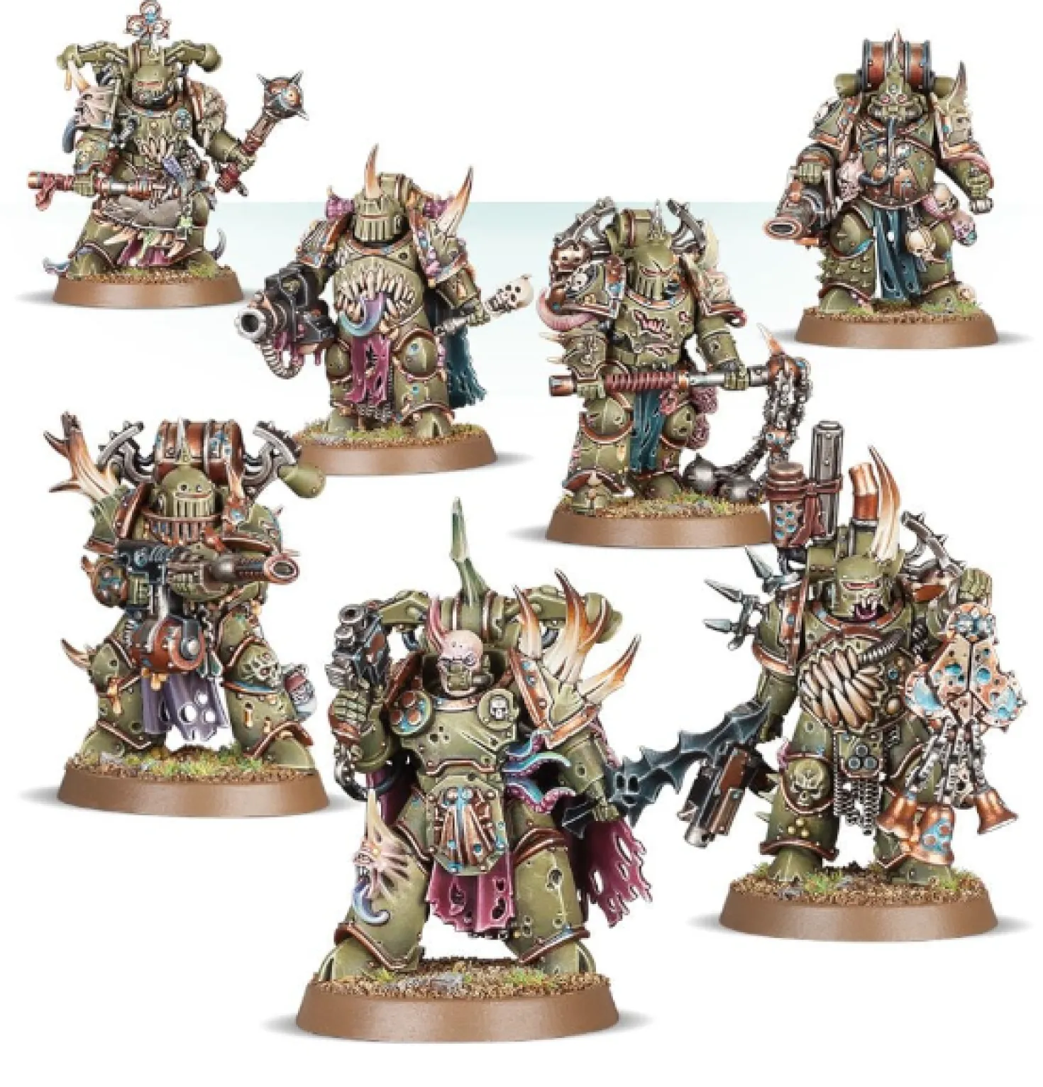 Warhammer 40k: Death Guard - Plague Marines