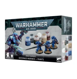 Warhammer 40k: Space Marine - Infernus Marines + Paints
