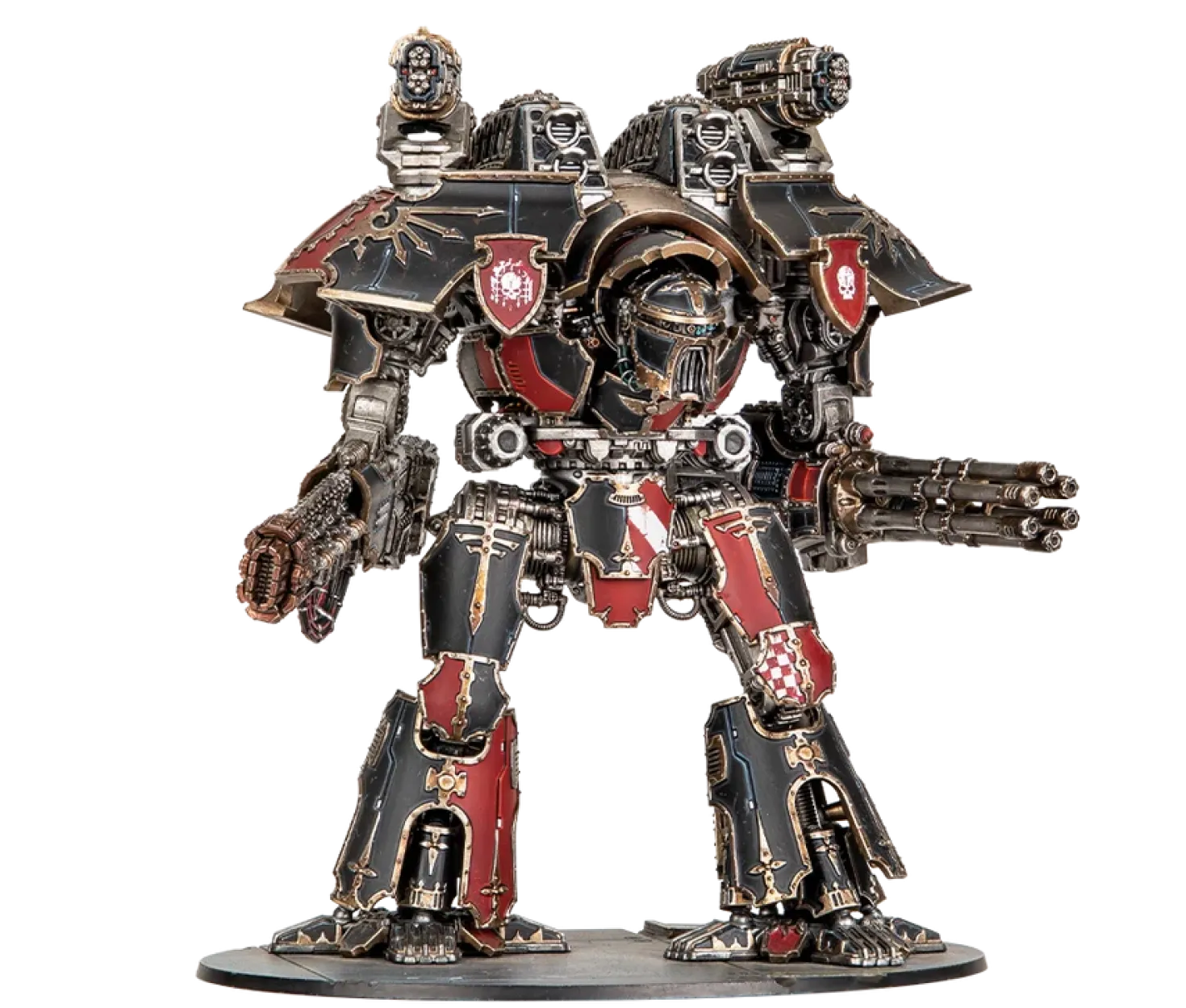 Warhammer: Legions Imperialis - Warlord Battle Titan w/ Volkite Destructor and Macro-Gatling Blaster