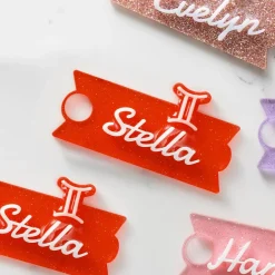 xTool - Acrylic Sheet Translucent Glossy - Glitter Red - 3mm (3pcs)