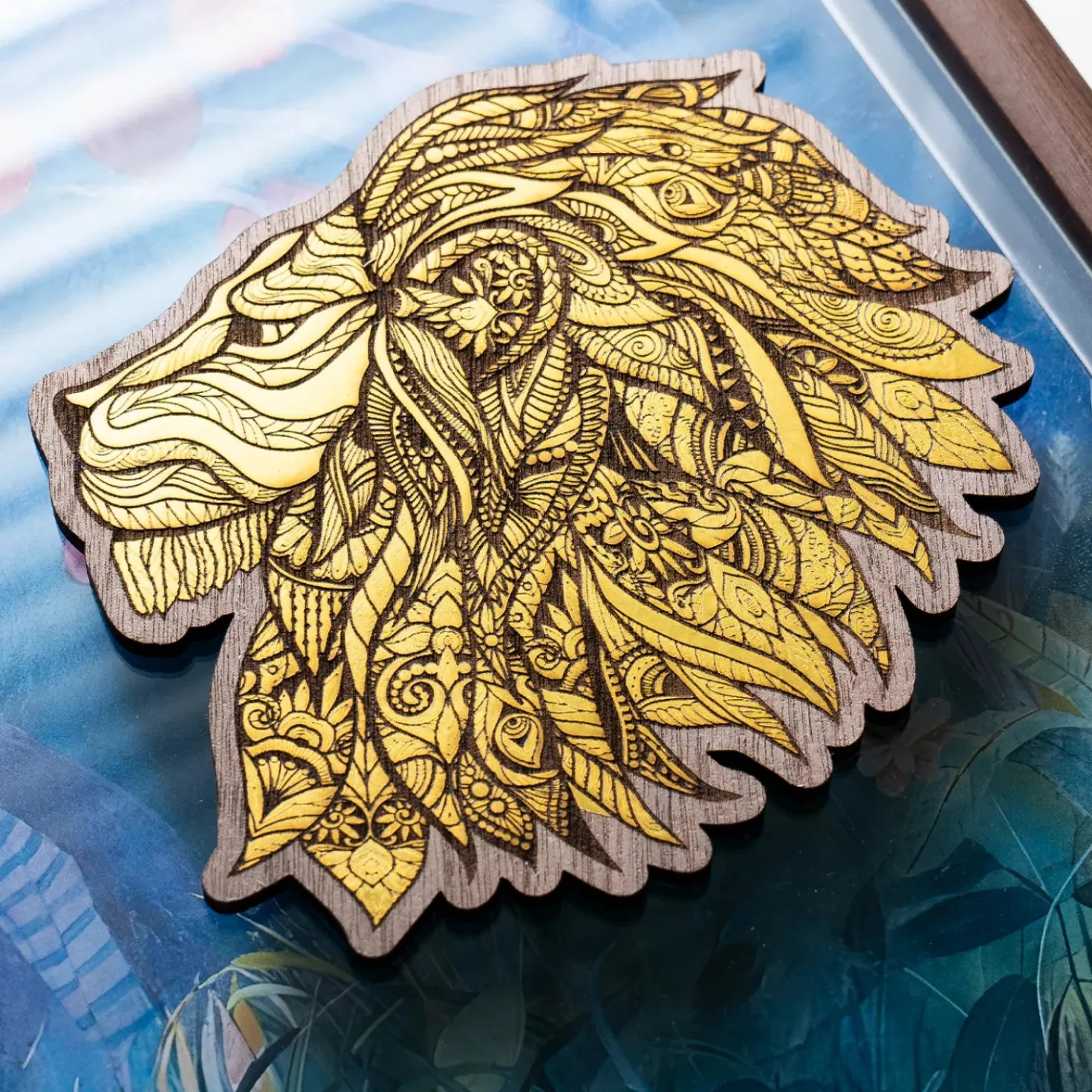 xTool - Adhesive Vinyl - Gold Laser Foil for CO2 Laser Engraving & Cutting