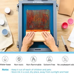 xTool - Basis Color Screen Printing Ink Set (6 Colors)