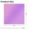 xTool - Clear Iridescent Acrylic - Blue - 3mm (3pcs)