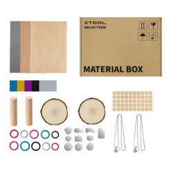 xTool - Laser Material Package Ex Wood, Rubber, Metal