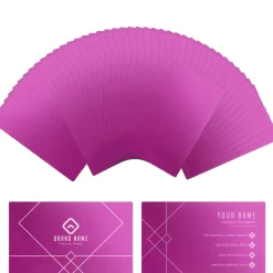 xTool - Purple Metal Visitkort 60pcs