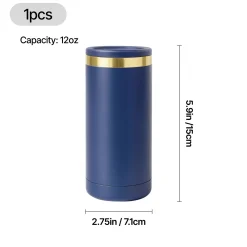 xTool - Slim Can Cooler (12oz/0.35L) - Navy to Gold