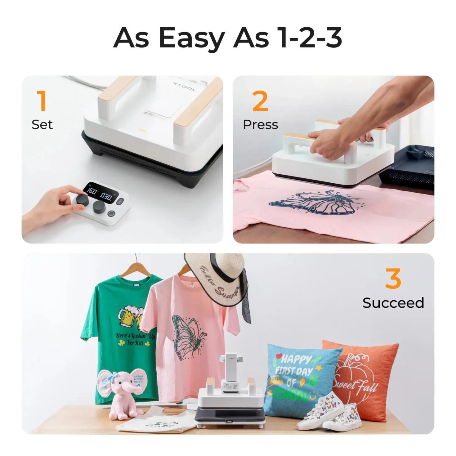 xTool - Smart Heat Press - All-in-One Kit