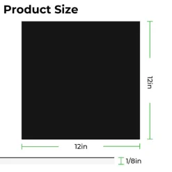 xTool - Two-color Acrylic Sheet - Black to Pearl White Base 300x300x3mm - 3pcs